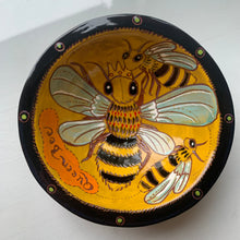 Load image into Gallery viewer, Footed Queen bee bowl
