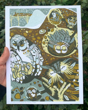 Load image into Gallery viewer, Reproduction of Underworld Owls
