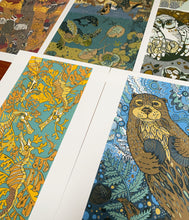 Load image into Gallery viewer, 11x17” reproduction of Leafies in Love
